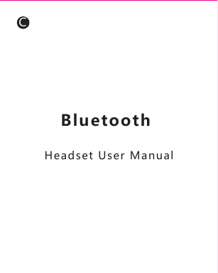 Page 1 of shi Haiyixin Technology M26 Bluetooth Headset User Manual