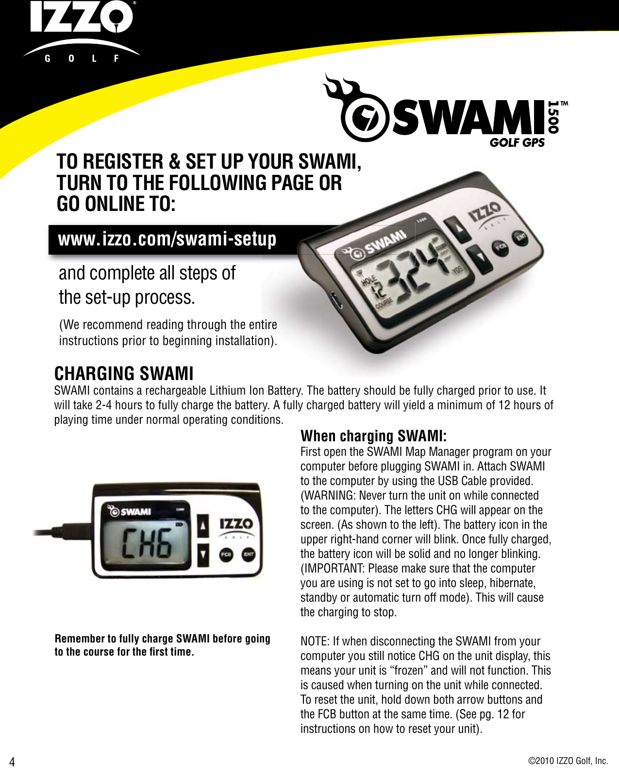 Page 4 of 12 - Swami  1500 - User Manual IM EN