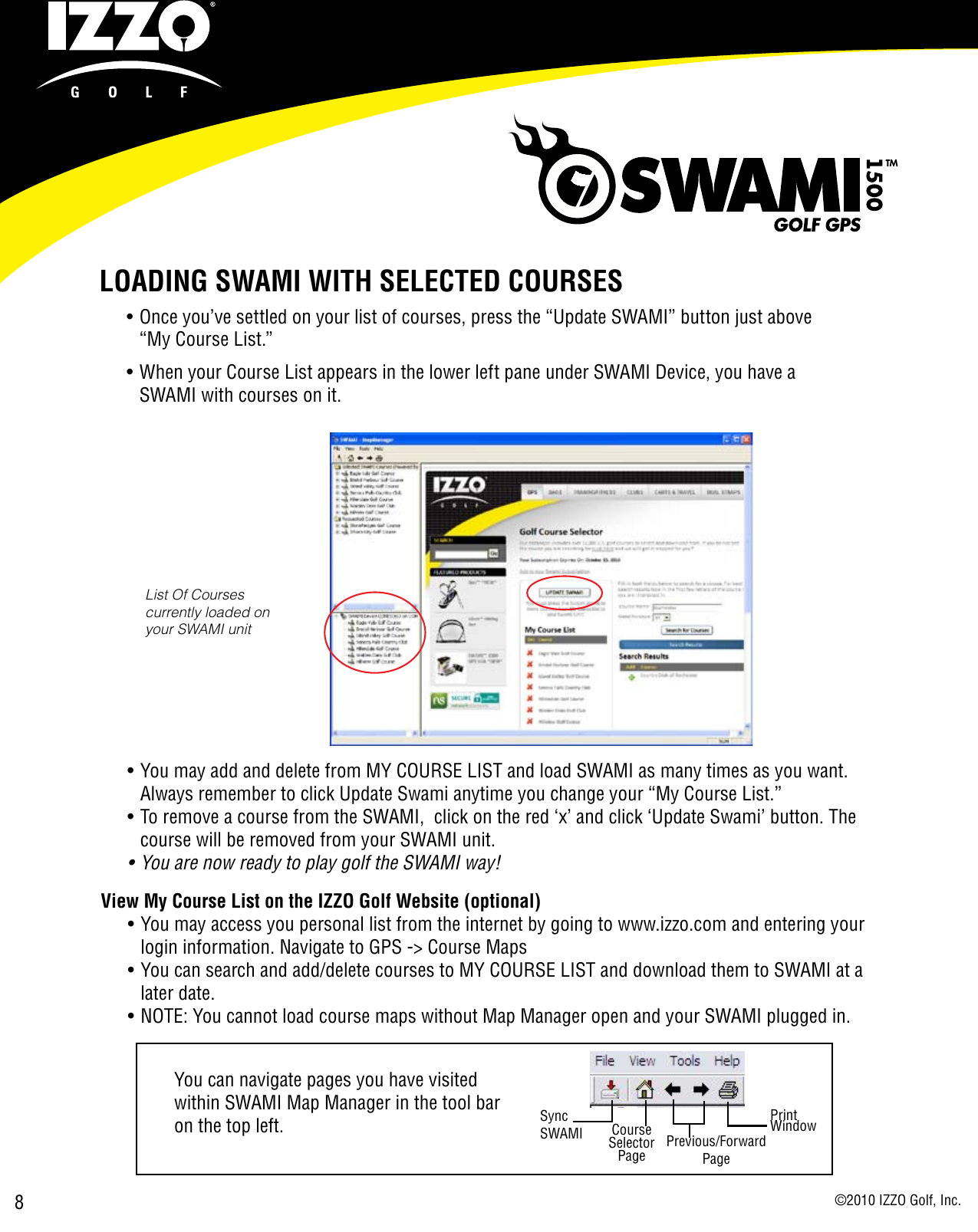 Page 8 of 12 - Swami  1500 - User Manual IM EN