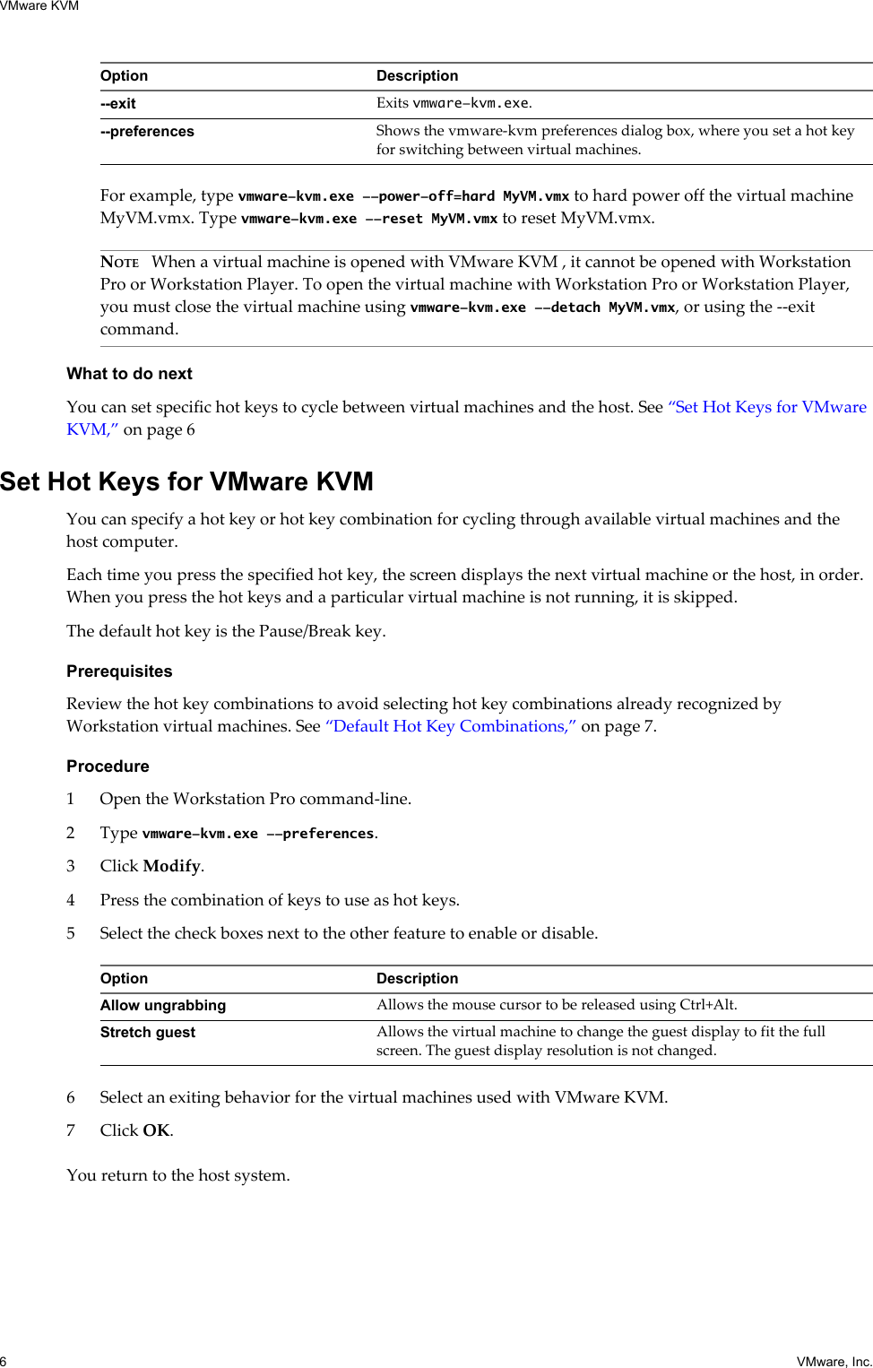 Page 6 of 10 - Vmware KVM - VMware. Workstation Pro 12.0 Workstation-pro-12-kvm-en